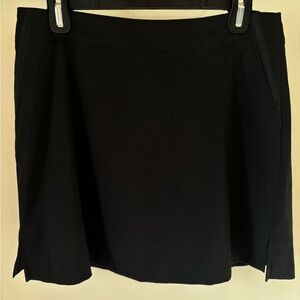 Lady Hagen Classic Black Golf Sport Skort SZ 6 EUC